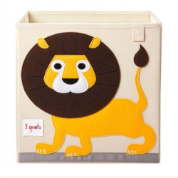 Caja almacenamiento león 3 Sprouts