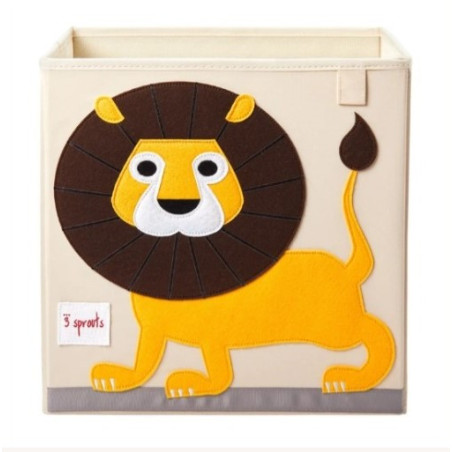 Caja almacenamiento león 3 Sprouts