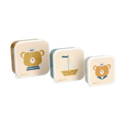 Set cajas almuerzo Simon bear