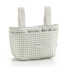 Bolso organizador vichy verde