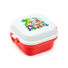 Caja almuerzo dragón rojo