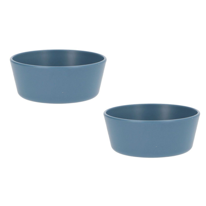 Set bowl 2 uds azul