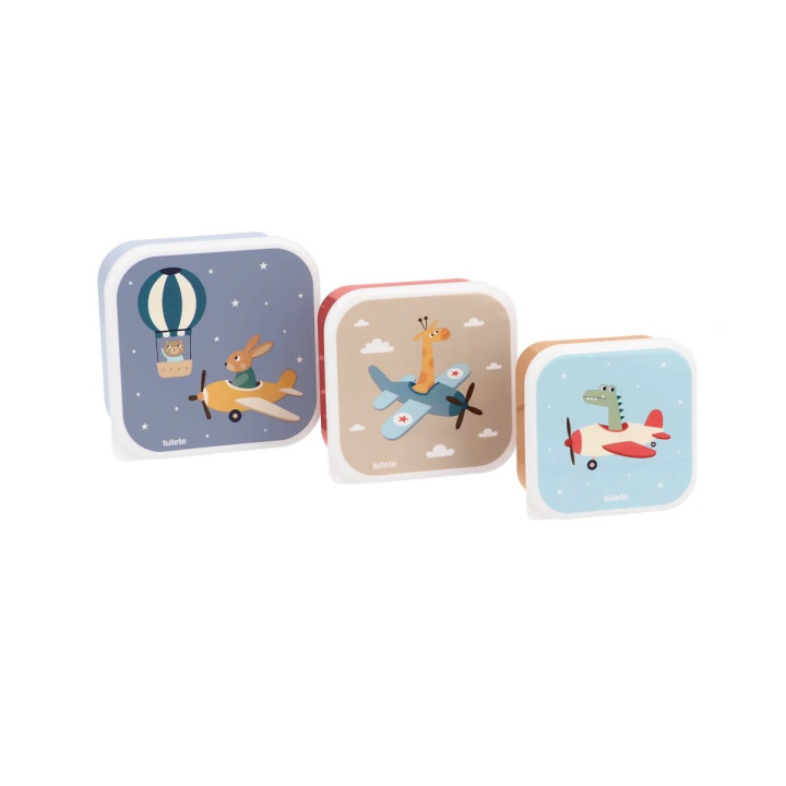 Set cajas almuerzo planes