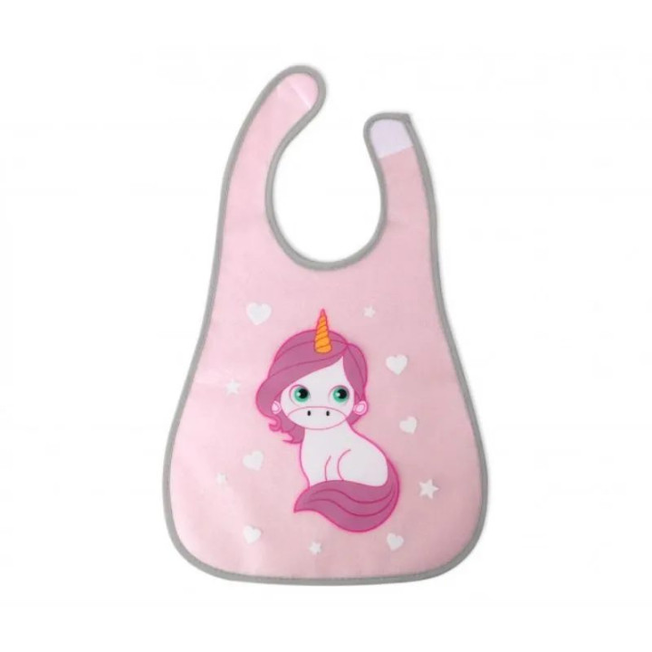 Babero impermeable unicornio