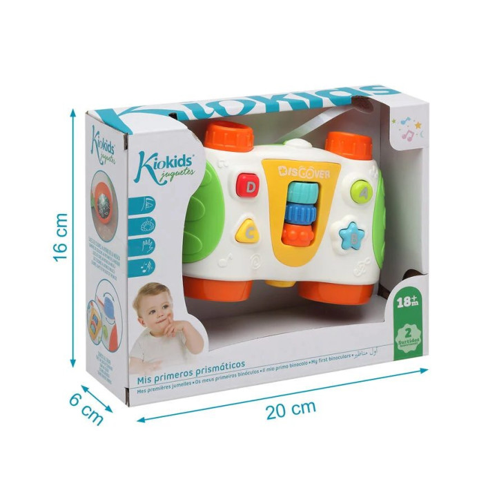Prismáticos luz y sonido