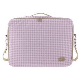 Maleta clínica vichy rosa