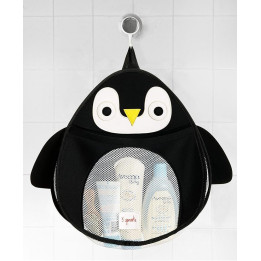 Colgador baño pingüino