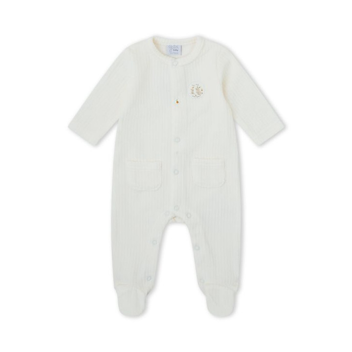 Pijama beige conejito