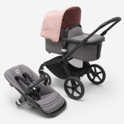 Bugaboo Fox5 Gris Melange/capota combinada