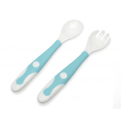 Set de cuchara y tenedor Kiokids