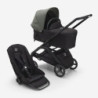 Bugaboo Dragonfly Negro/capota combinada