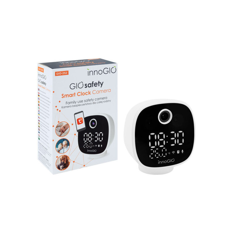 Cámara vigilancia reloj