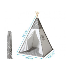 Tipi gris estrellas Kiokids