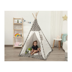 Tipi gris estrellas Kiokids