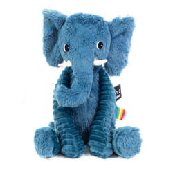 Peluche elefante azul Les Déglingos