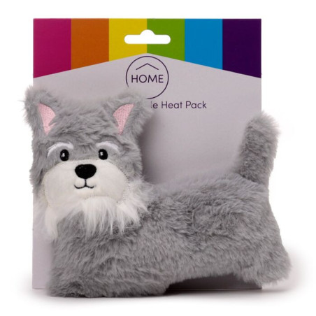 Peluche térmico perrito schnauzer
